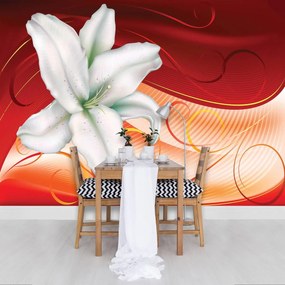 Fotótapéta - Lily Hearts absztrakt művészet (152,5x104 cm)