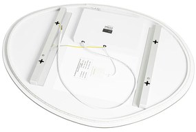 Fürdőszobai tükör 80 cm LED-del, 3 fokozatban dimmelhető érintővel - Biba