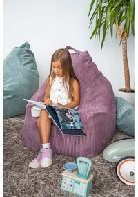 Lila kordbársony babzsákfotel Play Amuse – SLOWDOWN