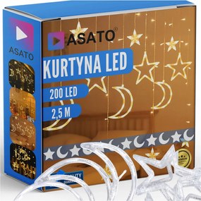 Karácsonyfa lámpák Asato beltéri 2,5 m 101 200 lámpa