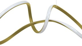 LED Csillár zsinóron TESORO LED/48W/230V arany