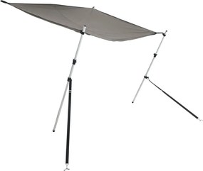 vidaXL antracit T-alakú árnyékolóhosszabbító 170 x 208 x (115-183) cm
