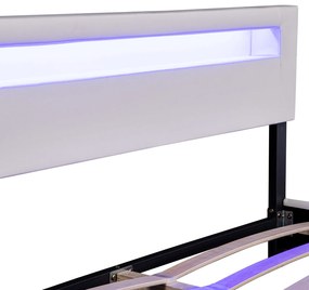 Kárpitozott ágy ,,Párizs" 160 x 200 cm - fehér