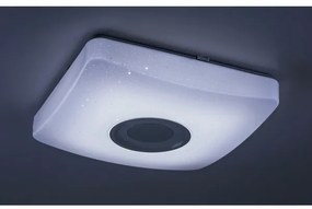 Rabalux - RGB LED dimmelhető mennyezeti lámpatest hangszóróval LED/18W/230V + távirányító