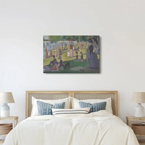 Kép - Georges Seurat, A Sunday on La Grande Jatte, reprodukciók (90x60 cm)