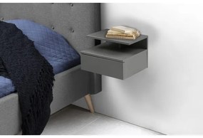 AVA éjjeli szekrényke, szürke