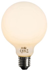 5 db E27 Dimmelhető LED izzó Opál G95 5W 450lm 2200K