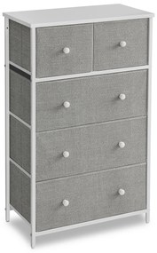 E1051 GREY komód, 56 cm, M