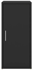 2 db fekete forgácslap cipősszekrény 32 x 35 x 70 cm