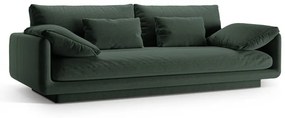 Sötétzöld kanapé 220 cm Torino – Micadoni Home