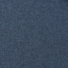vidaXL 2 db kék vászonhatású sötétítőfüggöny fűzőkarikával 140x175 cm