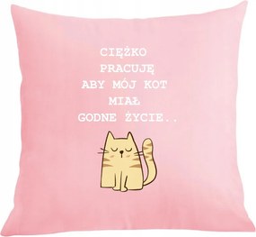 Párna párnahuzat, hogy macskámnak méltó élete legyen
