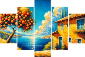 Kép - Ház narancsokkal II. (150x105 cm)