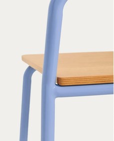 Kék fém gyerek szék Tinn – Kave Home