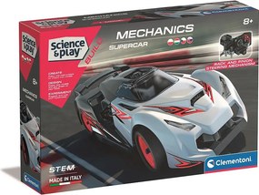 Versenyautó Mechanics építőjáték Clementoni