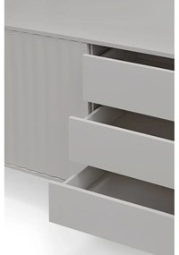 Szürke alacsony komód 211x80 cm Sierra – Teulat
