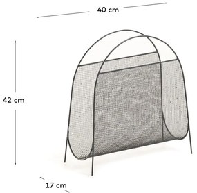 Fém újságtartó állvány Aviva – Kave Home
