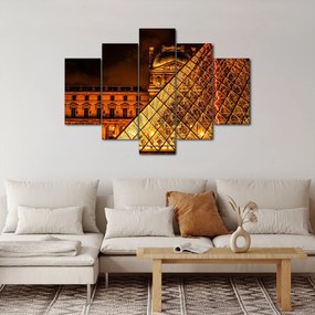 A párizsi Louvre képe (150x105 cm)