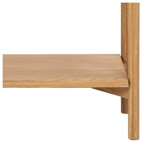 Braidwood könyvespolc tölgyfa dekorral, 86 x 160 cm - Actona