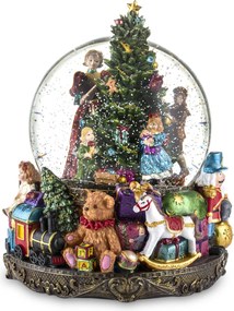 Karácsonyi Hógömb Led Világítással Ünnepi Hangulat