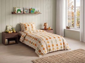Flanel ágynemű PUMPKIN LINES színes kivitel Ágyneműhuzat mérete: 70 x 90 cm | 140 x 200 cm