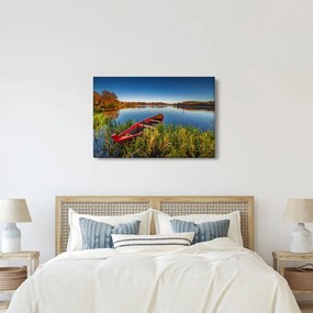 Egy piros pont képe (90x60 cm)