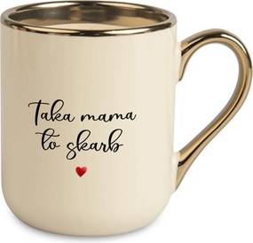 Karácsonyi Bögre Ajándék Anyának A Lánya Fiától A Mikulásnak A Karácsonyfa Alá