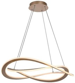 RÁBALUX 72282 KALLIRA Modern Led Függesztett Lámpa Arany IP20