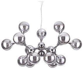 Ideal Lux - Csillár zsinóron NODI 15xE14/28W/230V fényezett króm