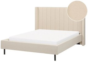 Franciaágy 140 cm Vue (bézs boucle) (ágyráccsal). 1076452