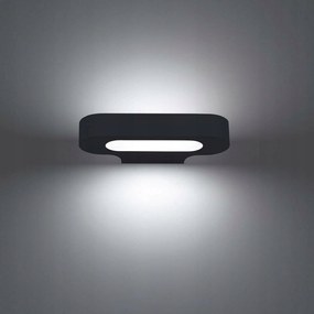 Artemide Talo Led fali lĂĄmpa 20W 3000K fekete, szabĂĄlyozhatĂł fĂ©nyerĆvel