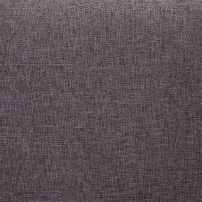 szürkésbarna poliészter pad tárolórekesszel 116 cm