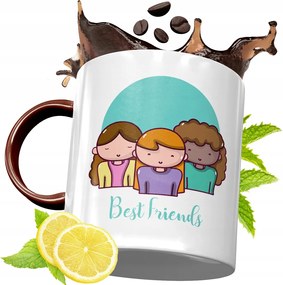 Bordó Bögre Barátnak Születésnapra Ajándék fényképes nyomattal