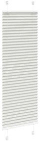 pliszírozott redőny világosszürke 50x150 cm szövetszélesség