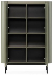 Zöld szekrény 100x140x40 cm Willa – MOME