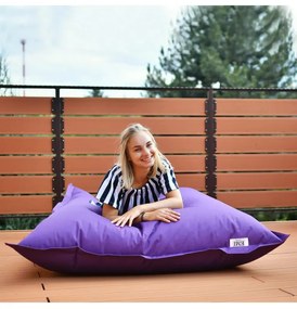 EMI lila nylon babzsákfotel