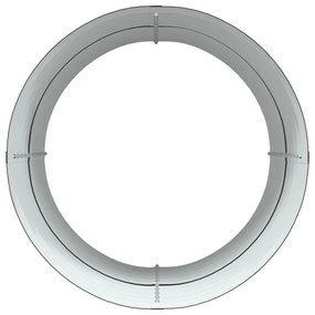 Kerti Magaságyás - Barna 80x80x81 cm Galvanizált Acél