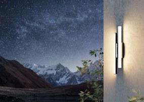 EGLO 900133 SERRICELLA Modern Kültéri Fali Lámpa Fehér, Fekete LED IP55