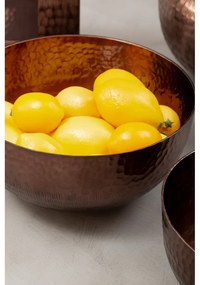 Rézszínű fém szervírozó tál készlet 2 db-os ø 26 cm Solis – Premier Housewares