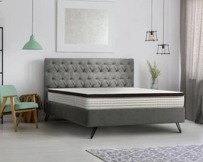 Green Future Perugia Organic Cotton Pocket Memory ortopéd matrac 140×200 cm, 7 zónás, táskarugós, memóriahabos, közepes, 30 cm, anatómikus, antiallergén huzattal