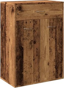 vidaXL antik fa színű szerelt fa cipősszekrény 60 x 35 x 84 cm