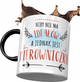 Fekete kormányos bögre Nincs tökéletes fotónyomtatással