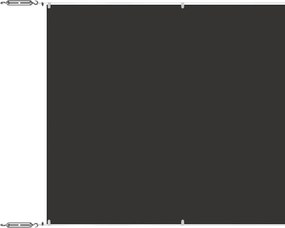 vidaXL antracitszürke oxford-szövet függőleges napellenző 140 x 600 cm