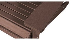 Barna műanyag kerti fotel Adirondack – Bonami Selection