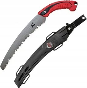 Japán hajlított kerti fűrész 7 Tpi gyorsvágó tokkal 30 cm