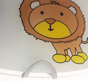 Globo 40607 - Gyerek mennyezeti lámpa KIDDY 2xE27ILLU/60W/230V