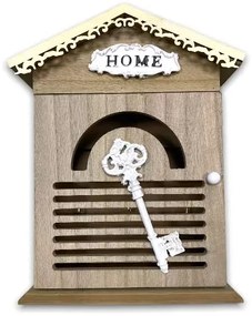 Fa Kulcsos Szekrény Kulcs és Home dekorációval
