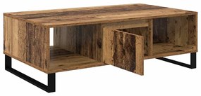 vidaXL Dohányzóasztal Öreg fa 104 x 60 x 35 cm Faanyag