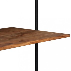 tömör akácfa fali pult 90 x 40 x 170 cm