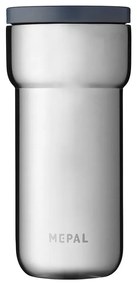 Ezüstszínű termobögre 375 ml Natural brushed – Mepal